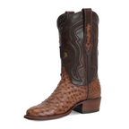 Botas Austin Ostrich - Tabaco - Punta Roper (AV201)
