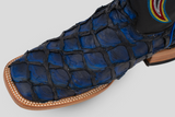 Butch - Navy - Square Toe