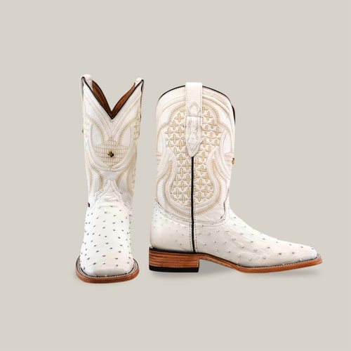 Austin - White - Square Toe