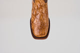James - Fawn - Square Toe (Alligator Hornback)