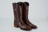 James - Brown - Round Toe (Full Alligator)