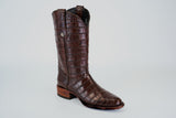James - Brown - Round Toe (Full Alligator)