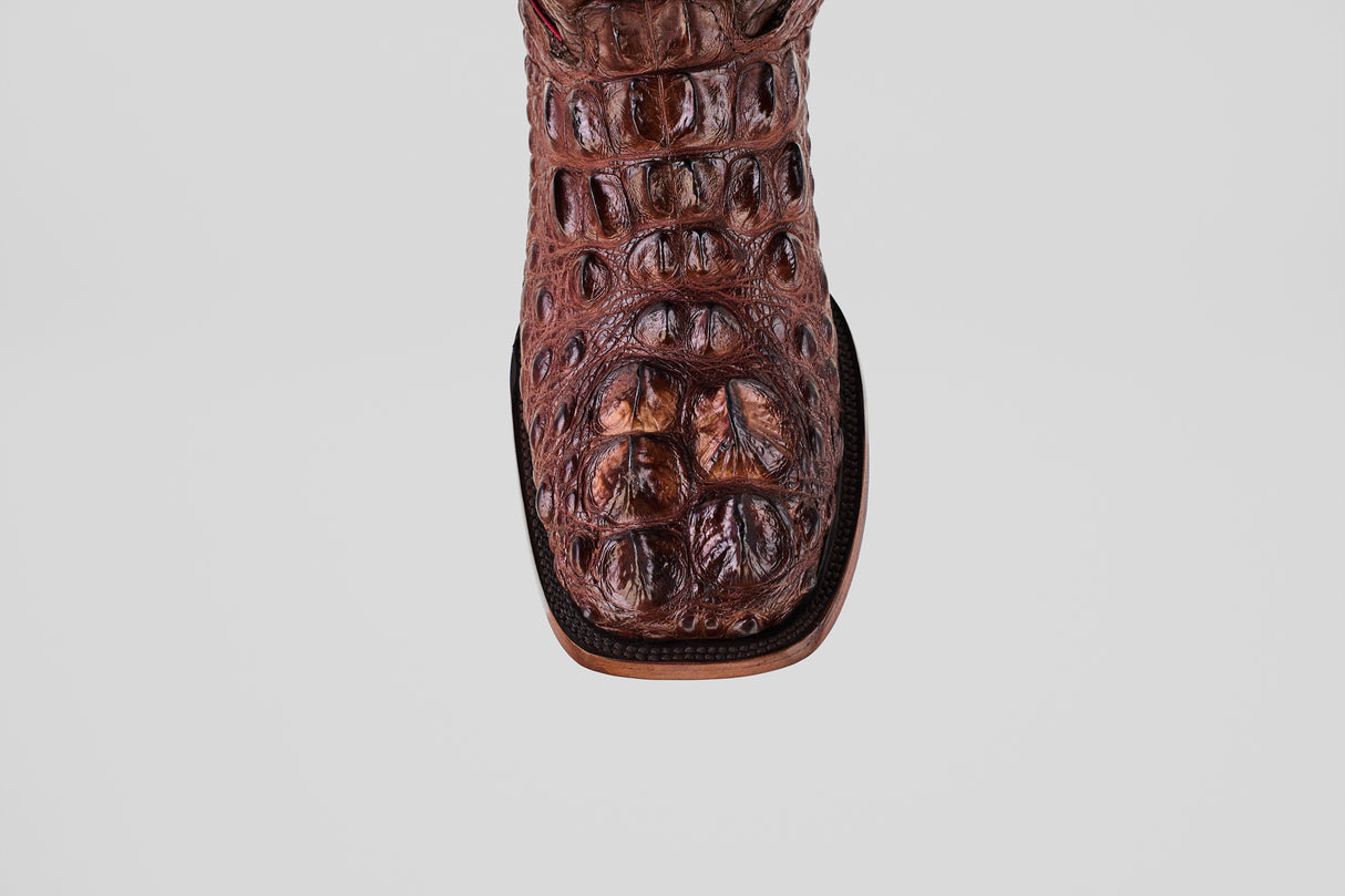 James - Brown - Square Toe (Alligator Head)