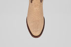 Tanner Python Boots - Cappuccino - Roper Toe (PN240)