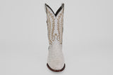 Austin - White - Roper Toe