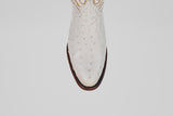 Austin - White - Roper Toe