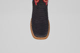 Braxton - Matte Black - Square Toe