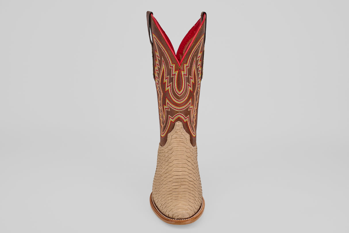 Braxton - Cappuccino - Roper Toe