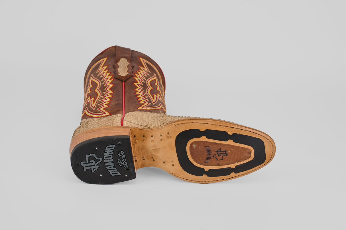 Braxton - Cappuccino - Roper Toe