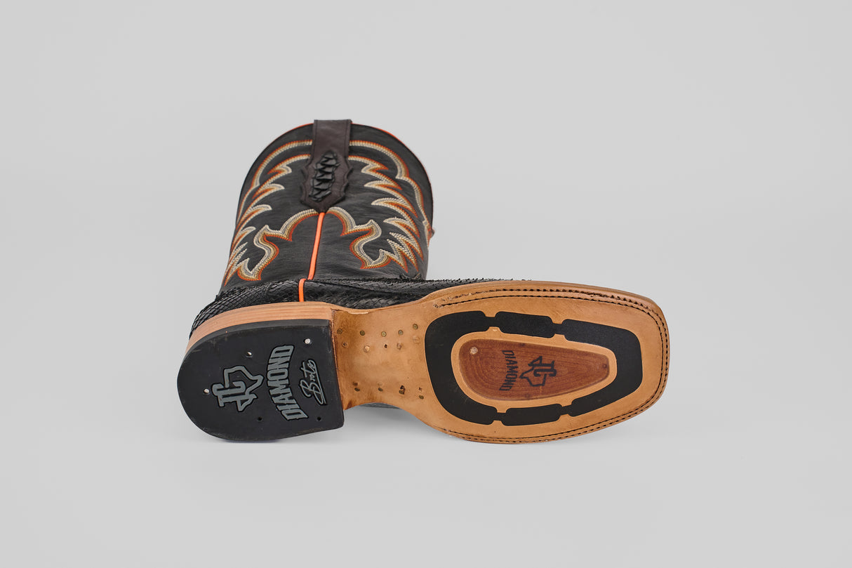 Braxton - Black - Square Toe