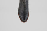 Rhodes HornBack - Black - Round Toe