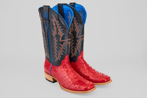 Crowley - Red - Square Toe