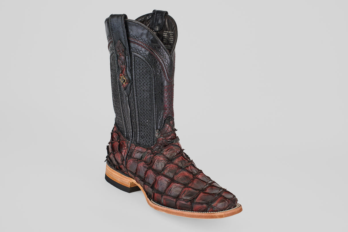 Connor - Red - Square Toe