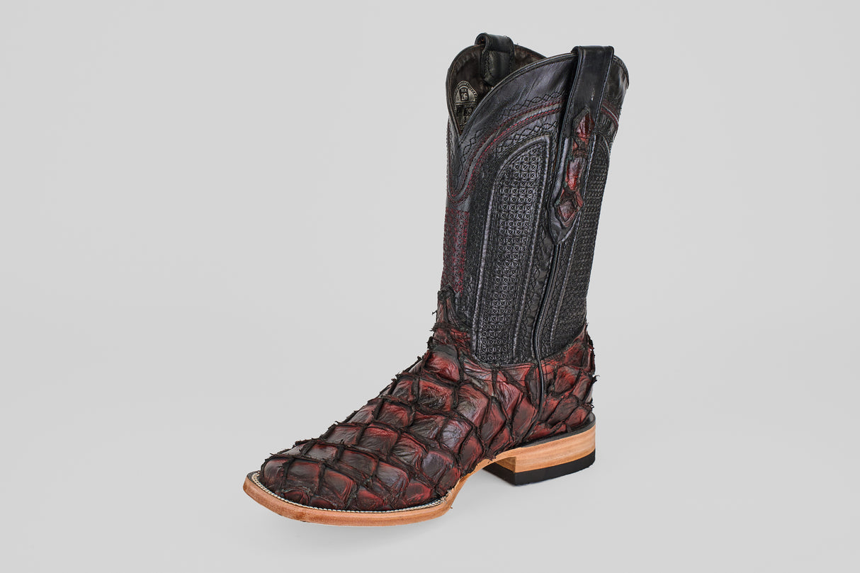 Connor - Red - Square Toe