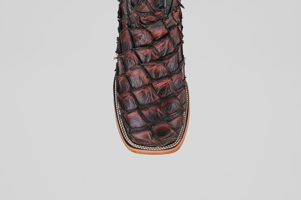 Connor - Red - Square Toe