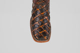 Connor - Rustic Cognac - Square Toe