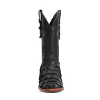 Botas Connor Pirarucu Fish - Negro Mate - Punta Cuadrada Estrecha (PZ130)