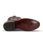 Botas Austin Ostrich - Tabaco - Punta Roper (AV201)