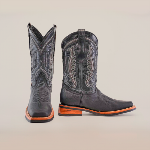 Cheyenne Black - Rodeo Toe (E28)