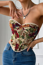 Corsé floral - Top