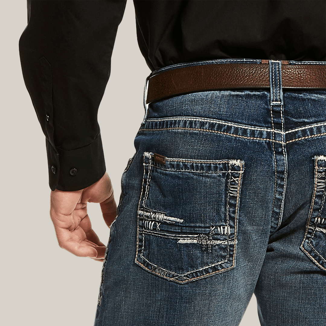 Ariat - Men's M5 Adkins Straight Leg Jeans (10030275) - Gomez Western Wear