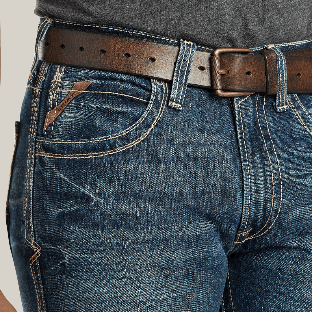 Ariat - Men's M5 Boundary Stackable Straight Leg Jean (10014010) - Gomez Western Wear