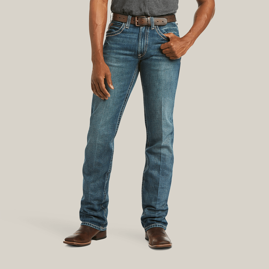 Ariat - Men's M5 Boundary Stackable Straight Leg Jean (10014010) - Gomez Western Wear
