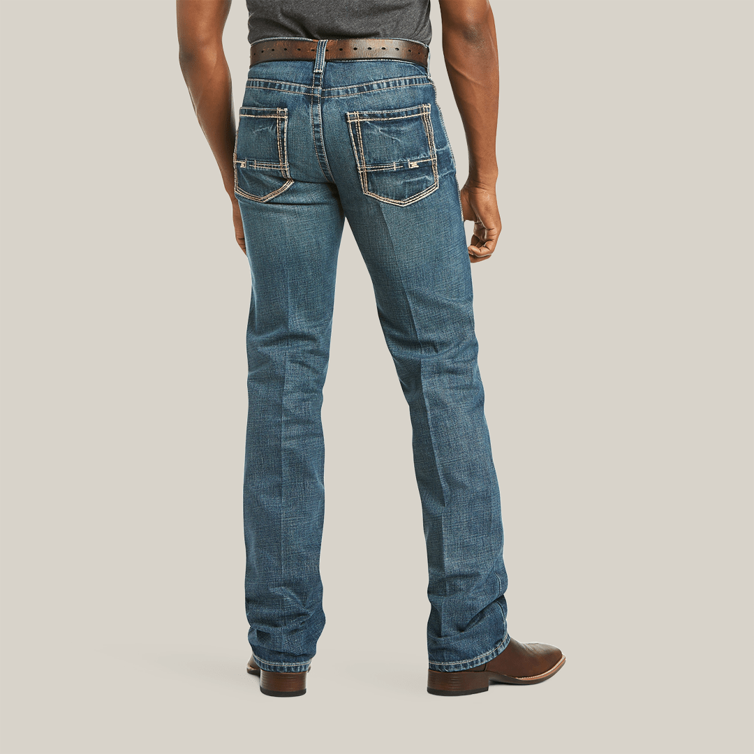 Ariat - Men's M5 Boundary Stackable Straight Leg Jean (10014010) - Gomez Western Wear