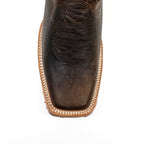 Azkar Tan Cowboy Boots- Slip-Resistant Sole - Rodeo Toe (E28) - Gomez Western Wear