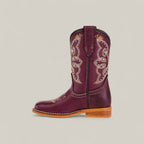 Blake Purple - Square Toe - Kids Boots - Gomez Western Wear