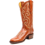 Boney Cowboy Boots - Clayton Cognac - Roper Toe (TS203) - Gomez Western Wear