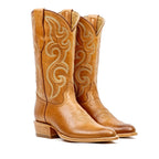 Boney Cowboy Boots - Clayton Honey - Roper Toe (TS203) - Gomez Western Wear