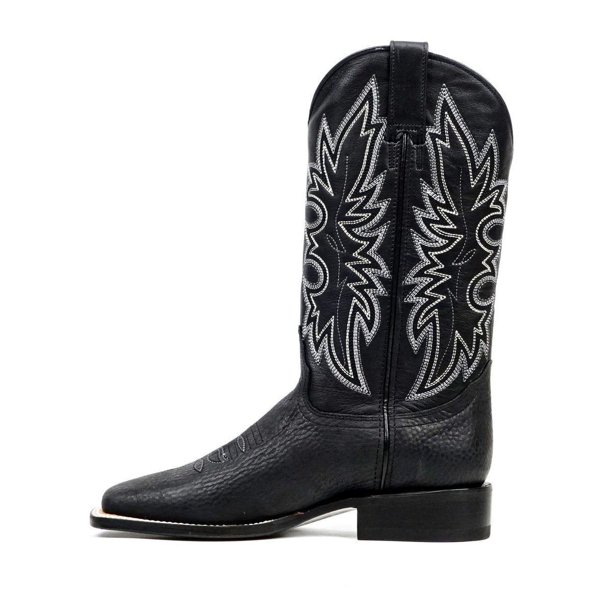 Cheyenne Black Cowboy Boots - Square Toe (E29) - Gomez Western Wear
