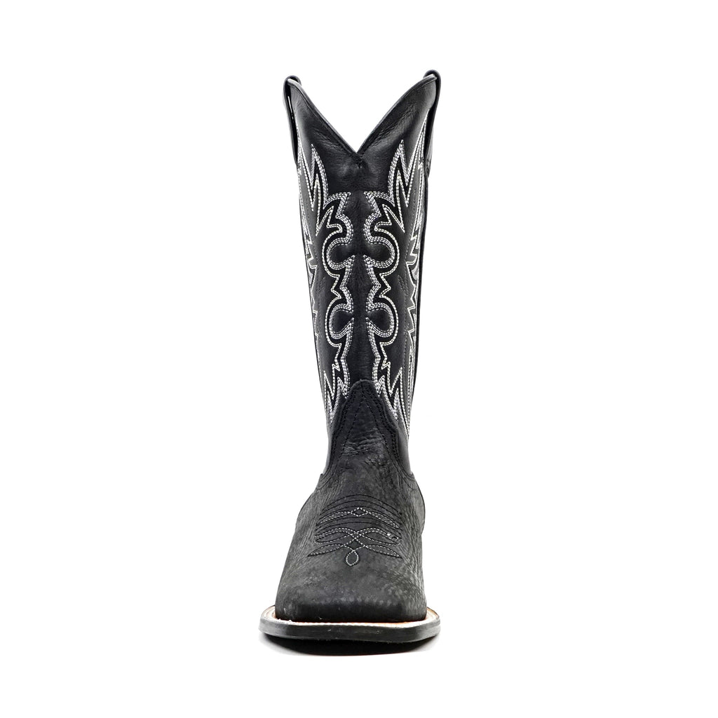 Cheyenne Black Cowboy Boots - Square Toe (E29) - Gomez Western Wear
