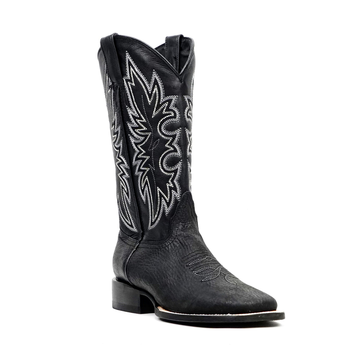 Cheyenne Black Cowboy Boots - Square Toe (E29) - Gomez Western Wear
