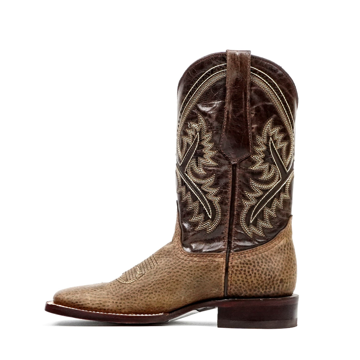 Cheyenne Chocolate Cowboy Boots - Square Toe (E29) - Gomez Western Wear