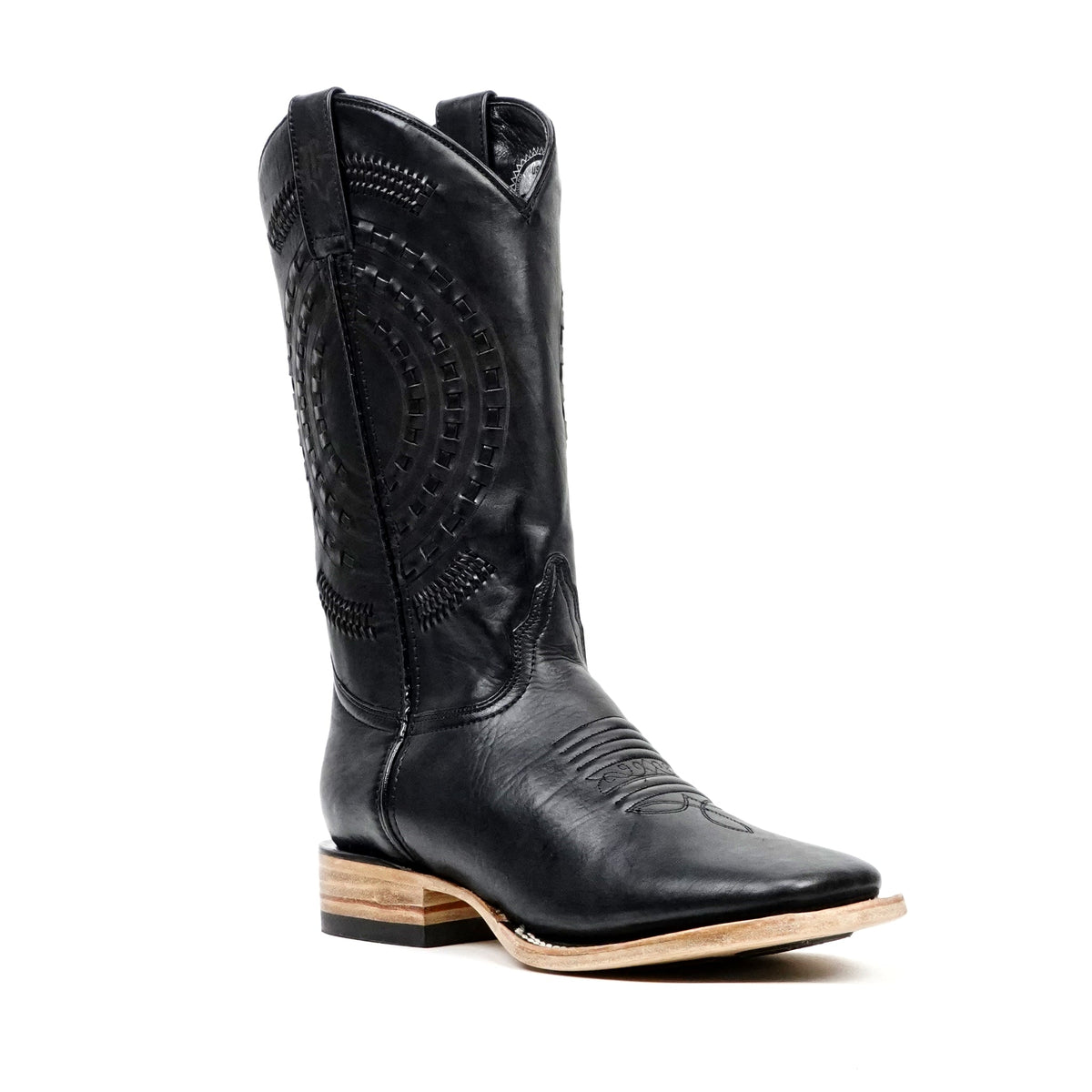 Cleyton Black Cowboy Boots - Square Toe (E944) - Gomez Western Wear