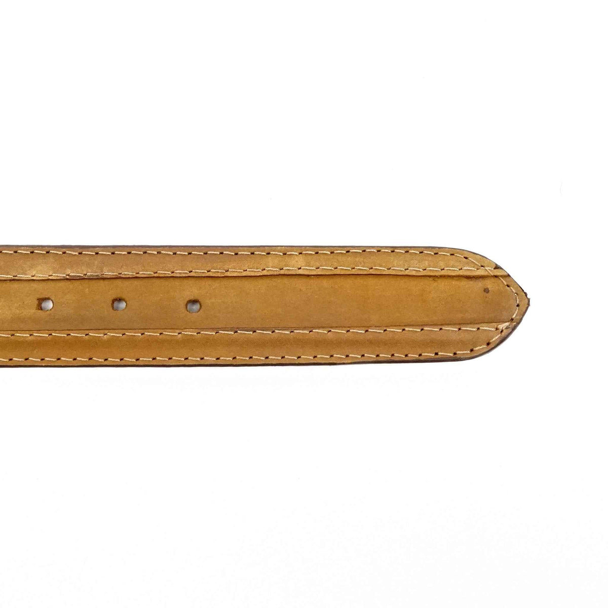 Crazy Tan Leather Belt (C-V4601) - Gomez Western Wear