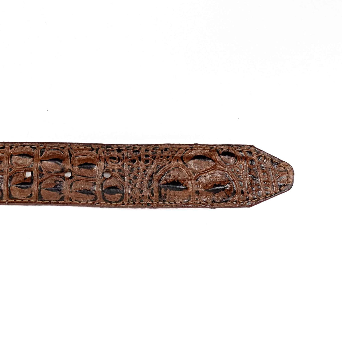 Crocodile Choco Belt - Embossed Leather (C-IMI) - Gomez Western Wear