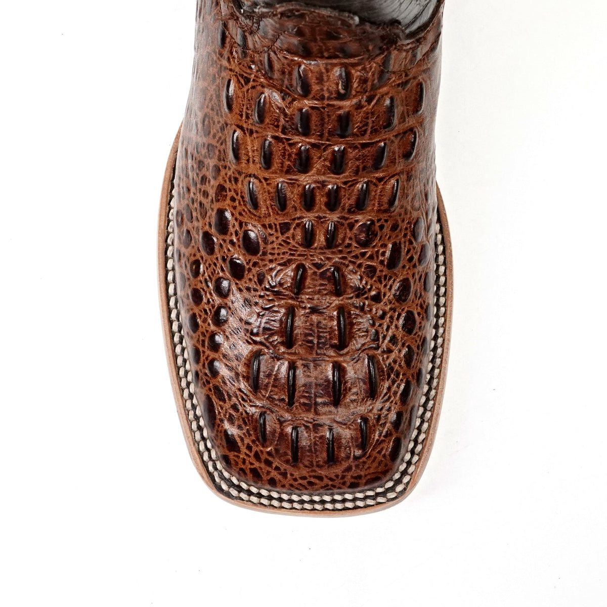 Crocodile Choco Boots (Youth) - Embossed Leather - Square Toe (E427) - Gomez Western Wear