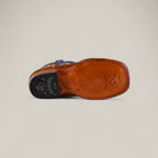 Diamond Suede Ocre - Square Toe - Kids Boots - Gomez Western Wear