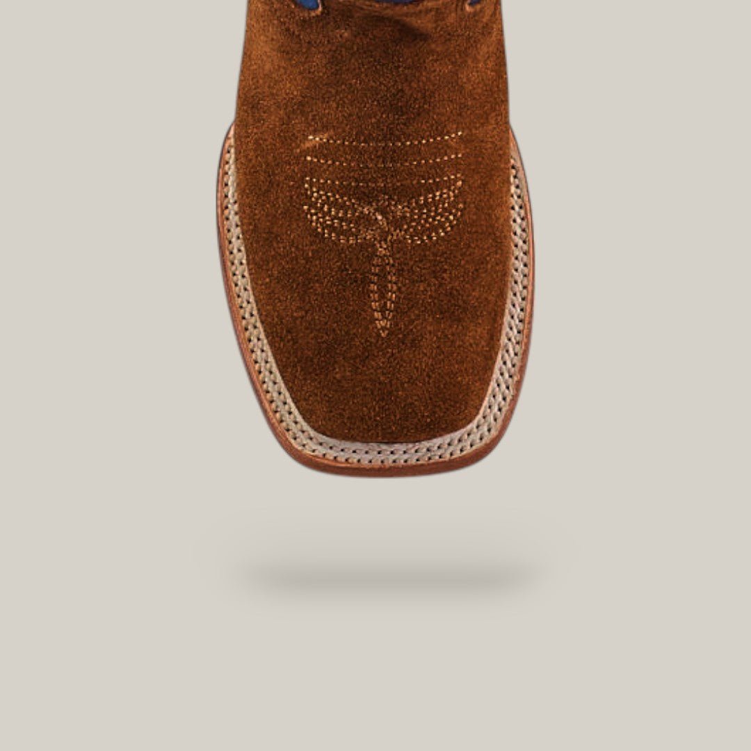 Diamond Suede Ocre - Square Toe - Kids Boots - Gomez Western Wear