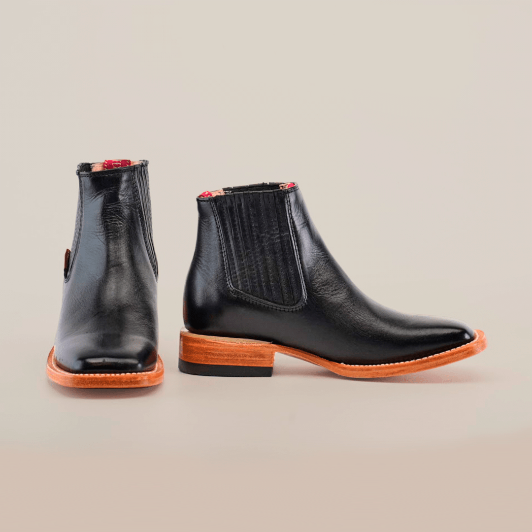E1200 Joven Napa Negro - Gomez Western Wear