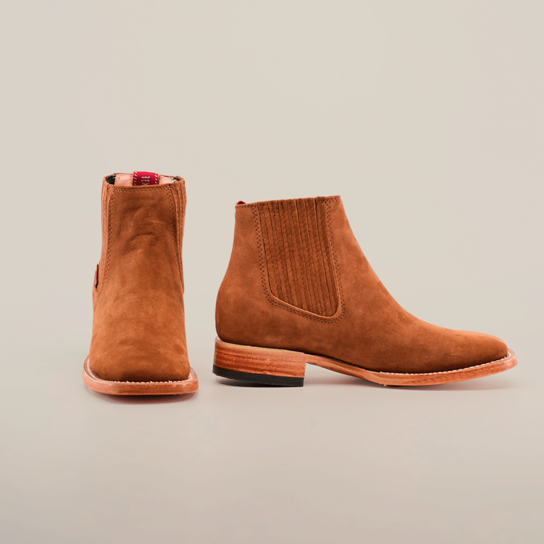 E1200 Joven Nobuck Cajeta - Gomez Western Wear