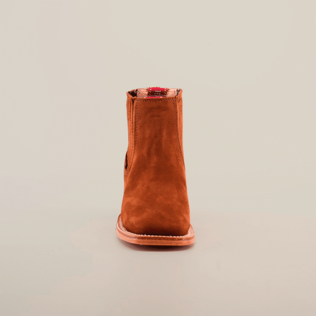 E1200 Joven Nobuck Castano - Gomez Western Wear