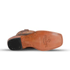 Fresno Chocolate Cowboy Boots - Narrow Square Toe (E906) - Gomez Western Wear