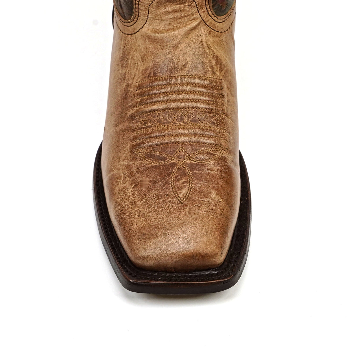 Fresno Tobacco Short Shaft Boots- Square Toe (E792) - Gomez Western Wear