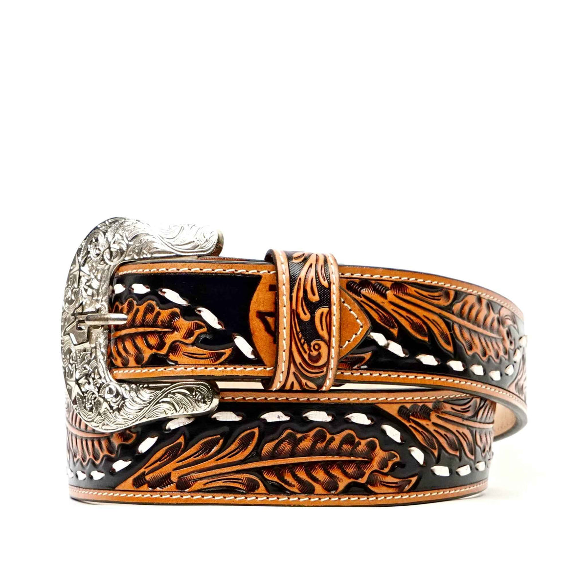 Hand-Tooled Leather Belt (MOD 2) - Gomez Western Wear
