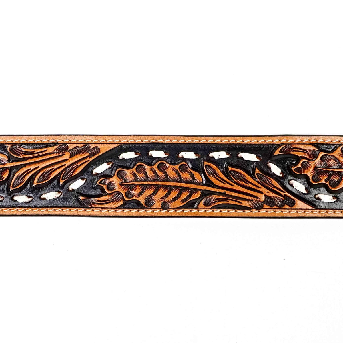 Hand-Tooled Leather Belt (MOD 2) - Gomez Western Wear