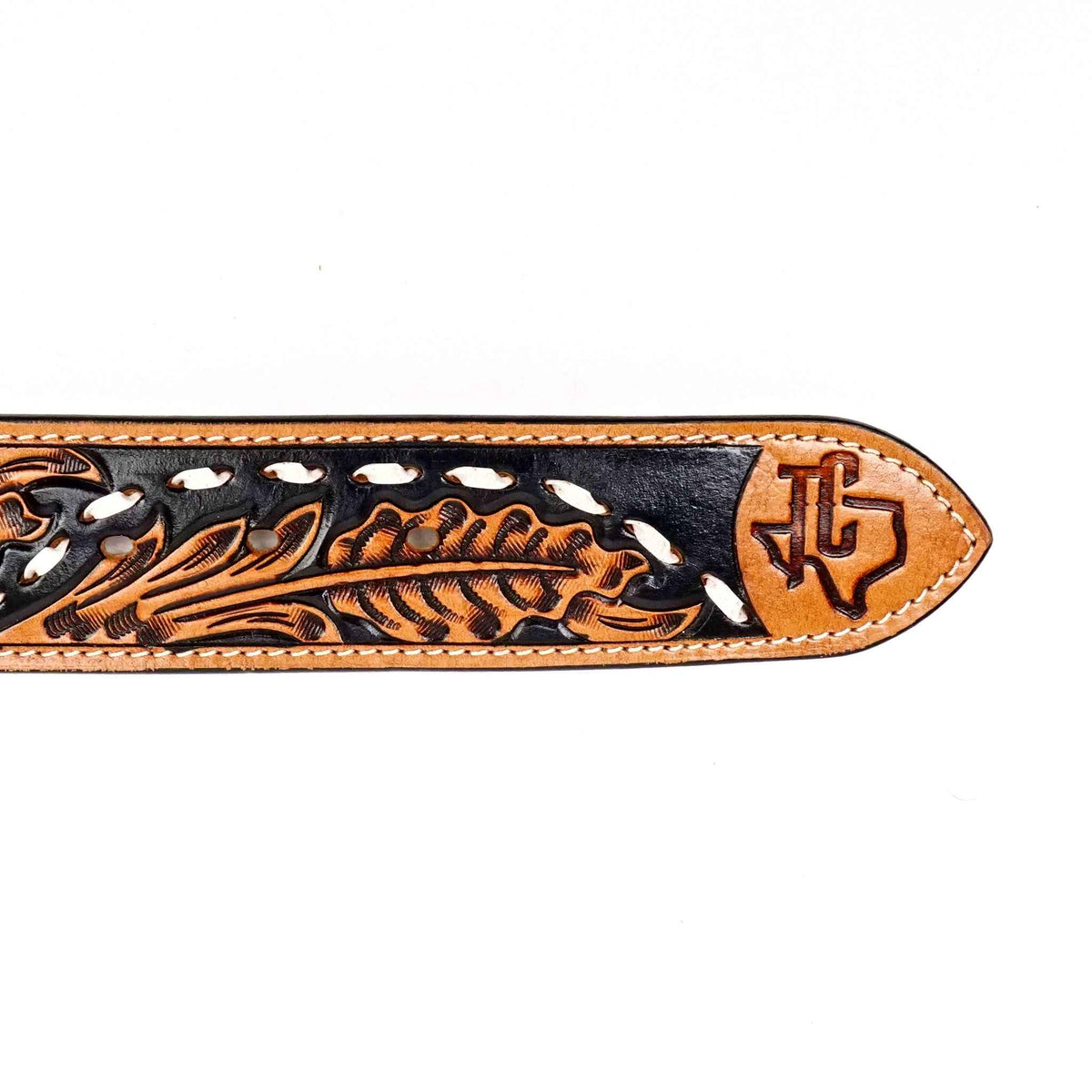 Hand-Tooled Leather Belt (MOD 2) - Gomez Western Wear